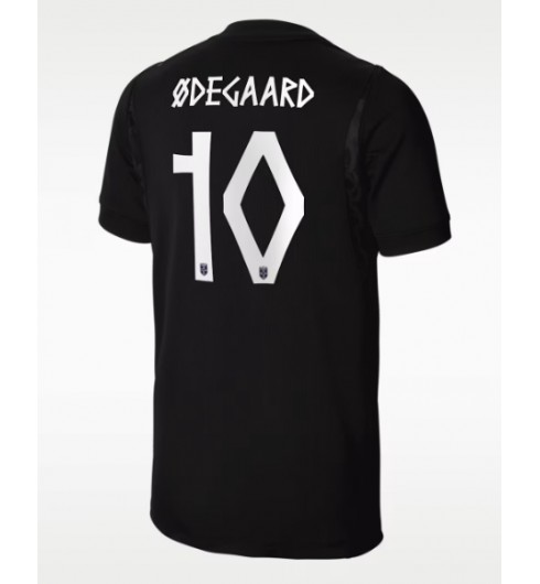 Norsko Martin Odegaard #10 Venkovní Dres MS 2026 Krátký Rukáv Norsko Martin Odegaard #10 Venkovní Dres MS 2026 Krátký Rukáv